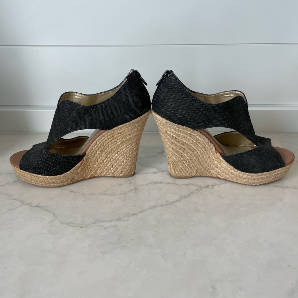 Seychelles Black Espadrille Size 8.5